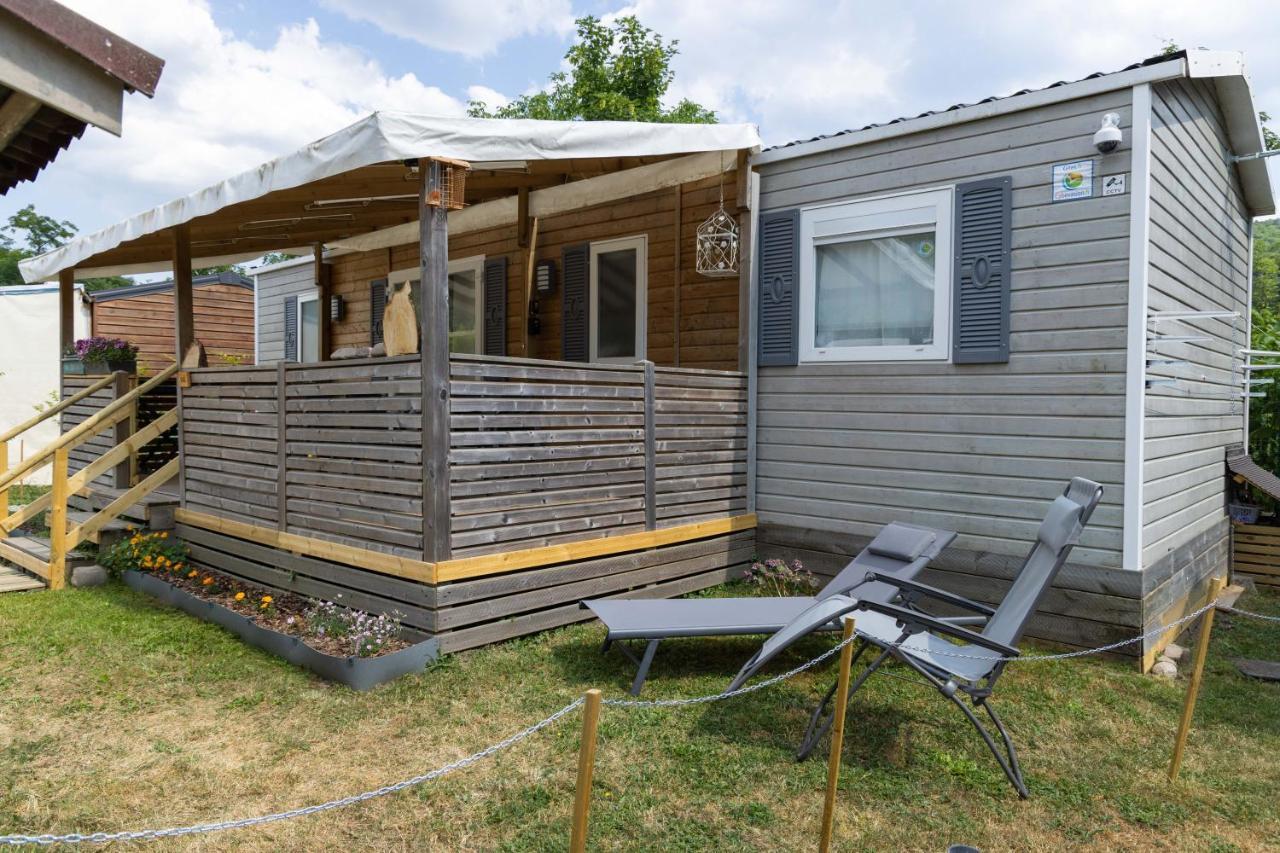 Grand Mobil Home 6 Personnes Climatise Avec 3 Chambres Et 2 Salles De Bains A Munster En Alsace Exterior foto